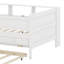 Lit de jour avec tiroirs et lit gigogne, tablettes et tables, station de charge USB-2062625010