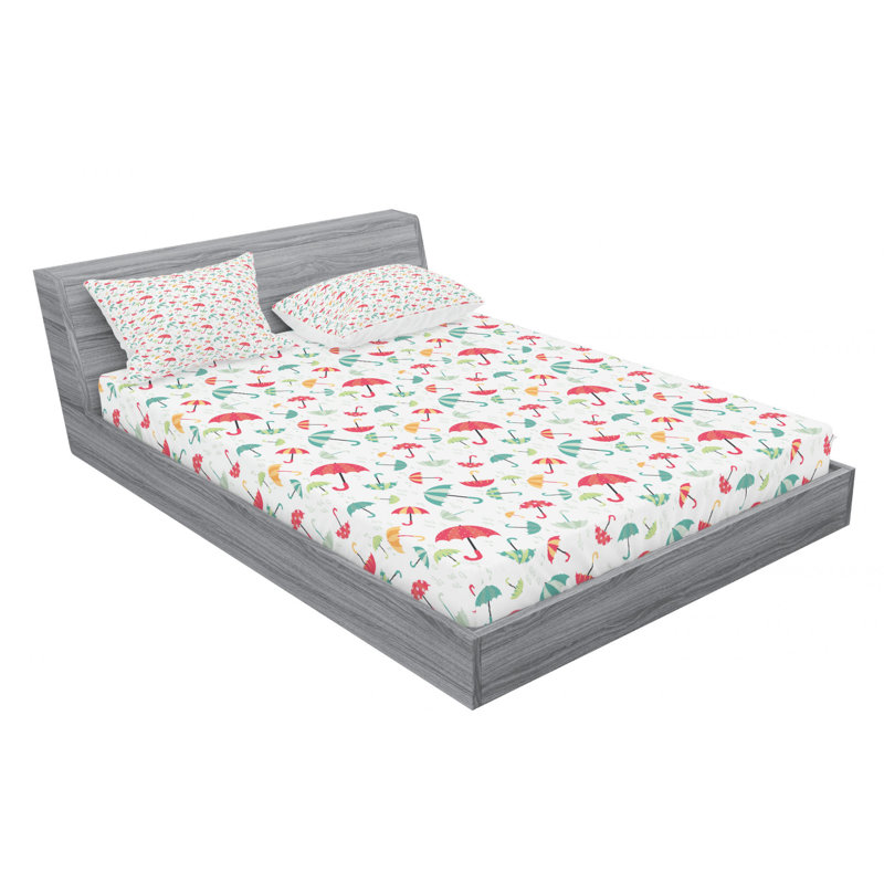 Microfiber Sheet Set, Full Sheet Set with Fitted Sheet