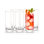 JoyJolt Faye Highball Drinking Glass, 13oz