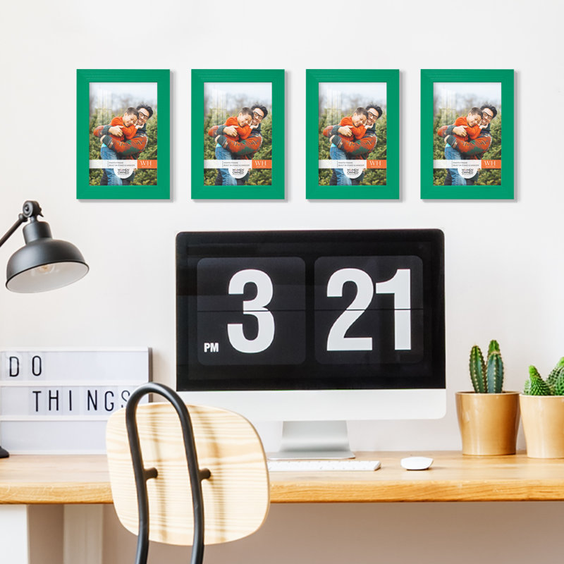 Cadre photo en bois mat, 5 po x 7 po, Noyer