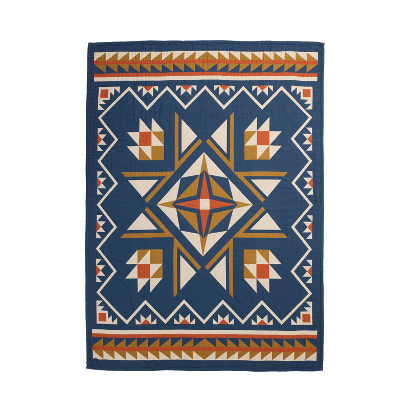 Pendleton King Quilted Star Indigo, King