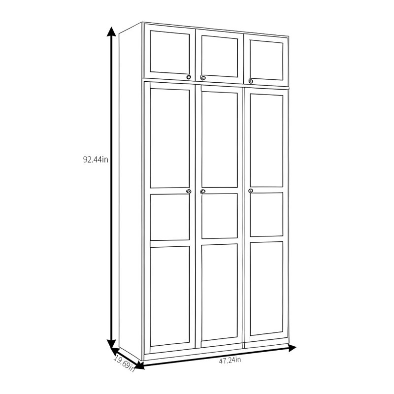 Garde-robe simple de couleur unie, Taupe