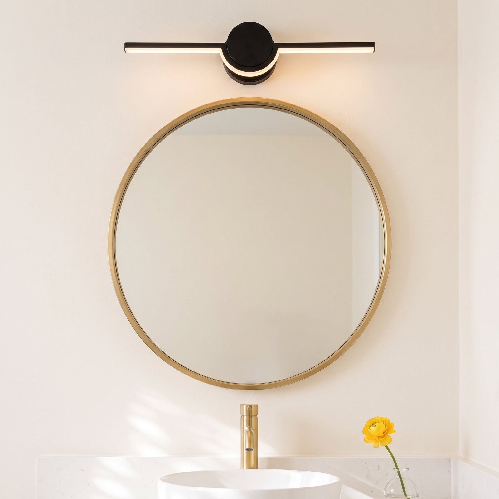 Vita Single Dimmable LED Bath Bar