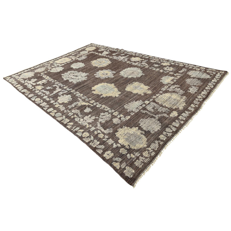 Tapis brun foncé Pursley