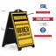 Panneau d'avertissement de trottoir en construction-69721117