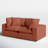 Ellaria 80.4" Square Arm Modular Loveseat with Reversible Cushions-81912213