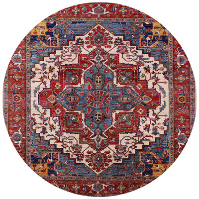 Tapis oriental bleu / rouge Foscot