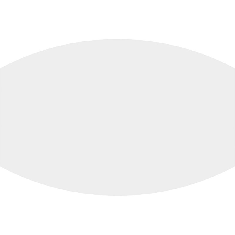Médaillon de plafond contemporain en PVC de qualité architecturale Kailey, H 1 po x l 14 po x P 9,375 po