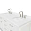 Meuble-lavabo double 60 po avec plateau en quartz blanc Macnair-85363998