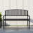 Pettit Steel Slat 50  in. High Back Outdoor Garden Bench, Patio Loveseat, Park Bench