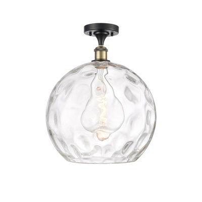 Cindi Glass Semi Flush Mount