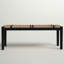 Banc en bois Dothen