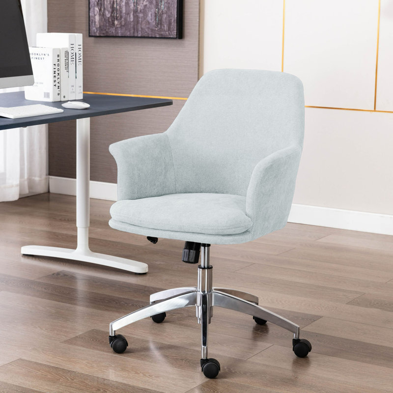 Chaise de travail Mahmud Porthos Home, Bleu clair