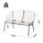 CONDESSA OUTDOOR PATIO WHITE WICKER LOVESEAT-1508110833