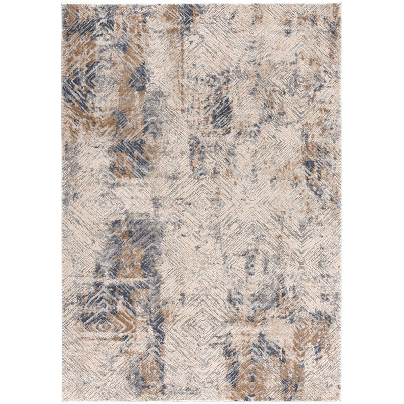 Tapis beige Paulino, Rectangle 4 pi x 6 pi