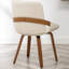 Chaise rembourrée en similicuir Kelham -525314969
