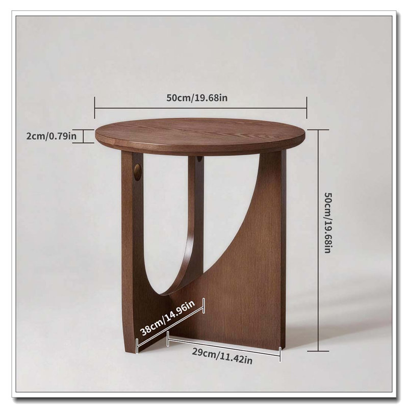 Table d'appoint 100% bois massif