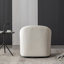 Fauteuil demi-tonneau pivotant en velours Arrun-947321871-980437800