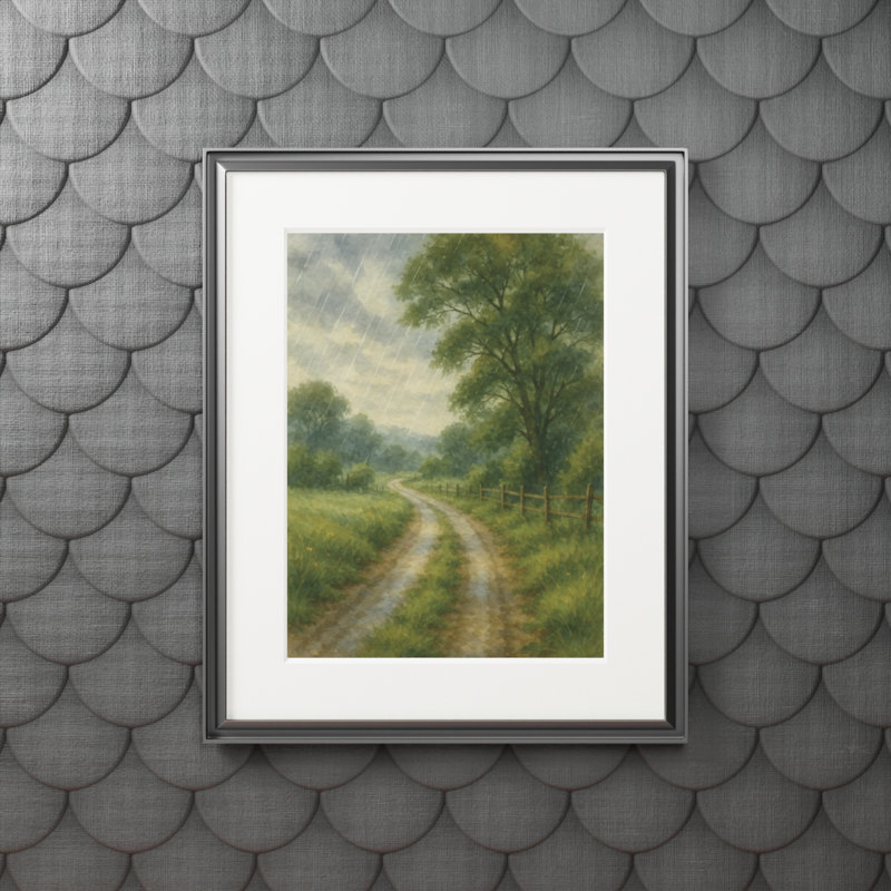Clinger Single Picture Frame Print, 50.8 cm H x 40.64 cm W