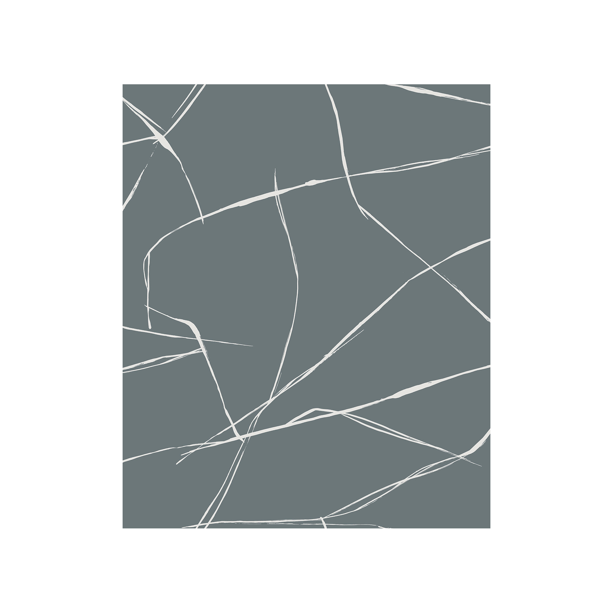 Niseko Modern Abstract Wallpaper, Light Aegean