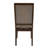Upholstered Side Dining Chair With Solid Wood Legs And Rattan Backrest For Living Room/Dining Room-1150189099