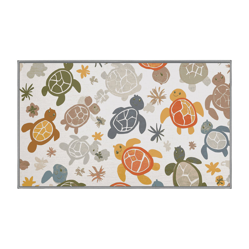 Tapis pour enfants East Urban Home, Rectangle 8 pi x 10 pi