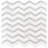 Calabria Frost Chevron 12 in. x 12 in. Polished Marble Mosaic Floor and Wall Tile
