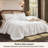 Bedsure Pinch Pleat Comforter Set Boho Bed-in-A-Bag Bedding Set with  Pillowcases for All Season-105529500-114313682