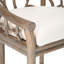 Bosco Upholstered Stool with Solid Wood Frame