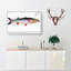 Sea-Pike Fish by M.E. Bloch - Wrapped Canvas-55323437