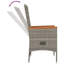 Wigburga Patio Dining Armchair with Cushion