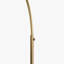 Lampe sur pied avec abat-jour tambour surdimensionné Mirela-579157952