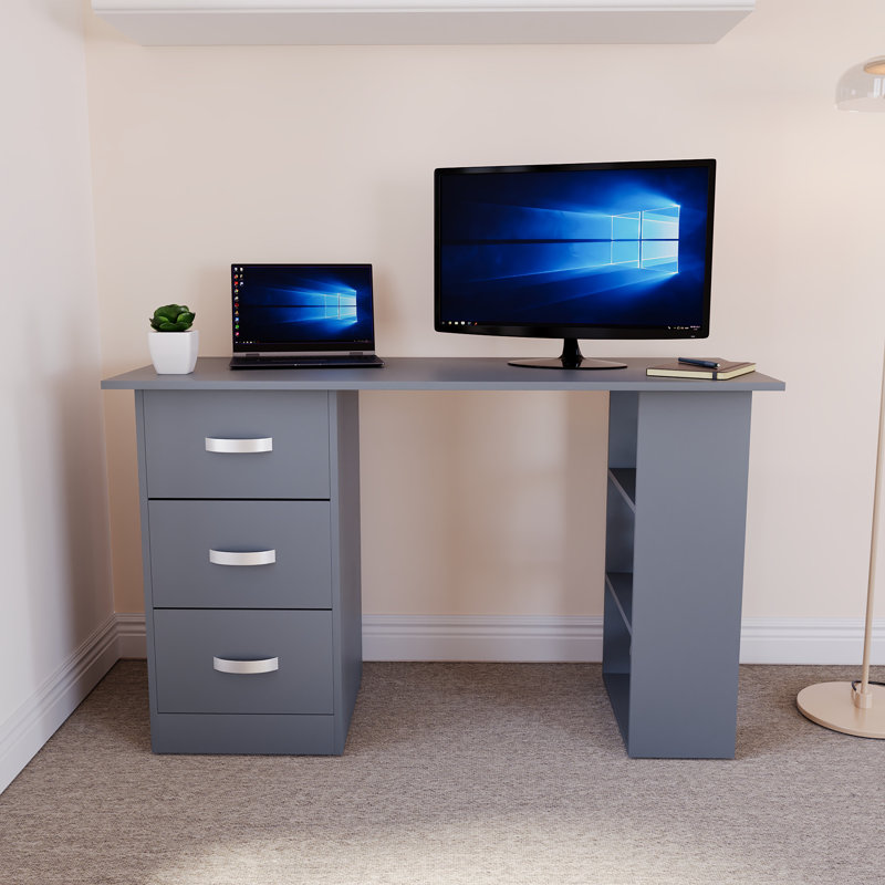 Muskoka Computer Desk, Grey