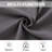 NICETOWN Blackout Small Window Valances, Rustic Farmhouse Curtains Grommet Top Thermal Insulated Window Drapes for Kitchen/Bathroom/Basement, 2 Panels.-5612442-5612435