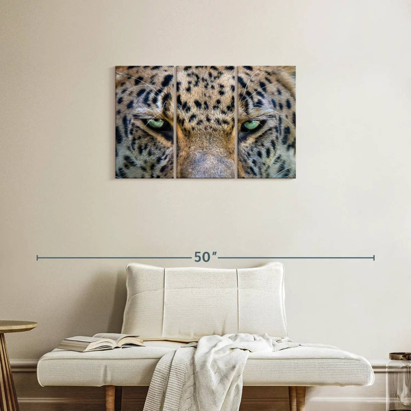 Brampt Leopard Eyes, 20" H x 33" W