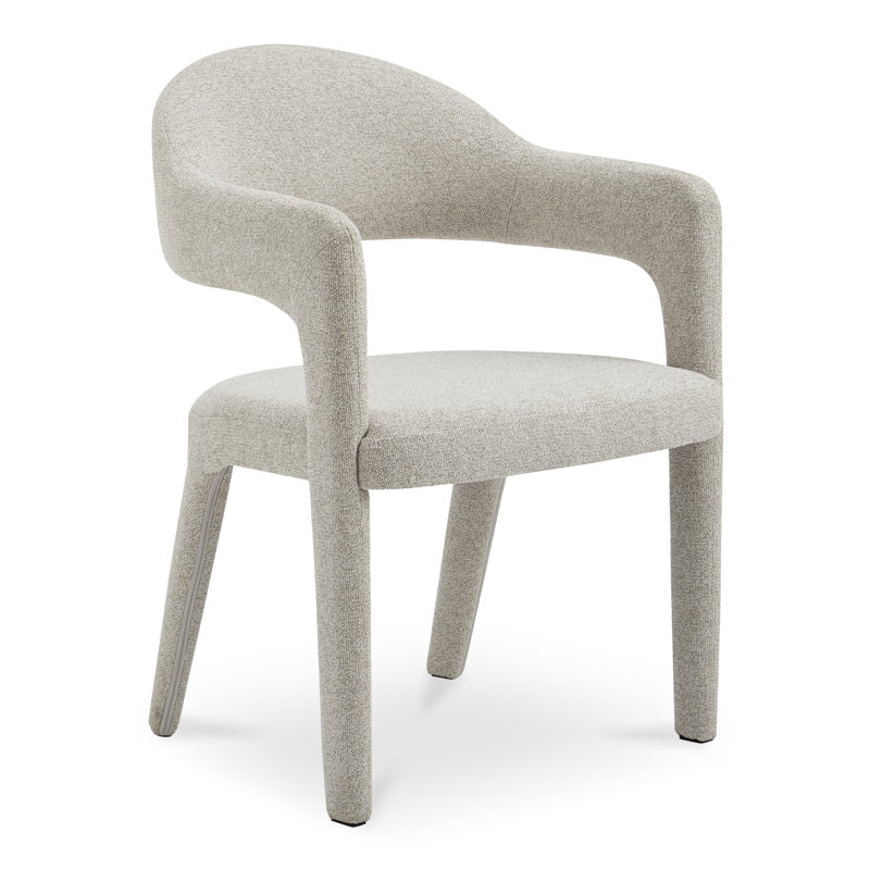 Martens Upholstered Armchair, White