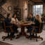 48 Inch Poker Table / Dining Table By RAM Game Room-10500060