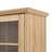 Farmhouse 35.4X17.7X74.8Inch Freestanding Buffet With Hutch, Tall Kitchen Pantry Storage Cabinet With Wine Rack And Adjustable Shelves For Dining Room, Natural-1603431742