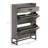 Narrow Shoe Cabinet With 2 Flip Doors And Top Drawer-1405863807