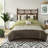 Embroidered 7 Piece Bedding Sets, Polyester King, Contemporary Home