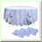 Rose Red Tissue Paper Garland, 20 Pieces