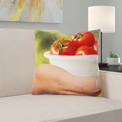 Coussin en tomates