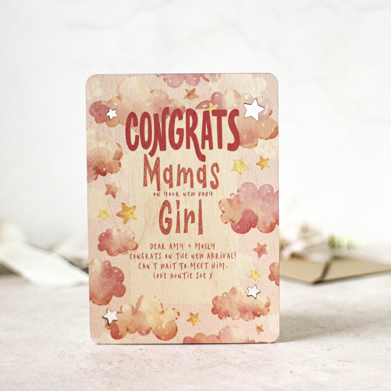 Jooseppi New Baby Card Or Card Holder, Yes