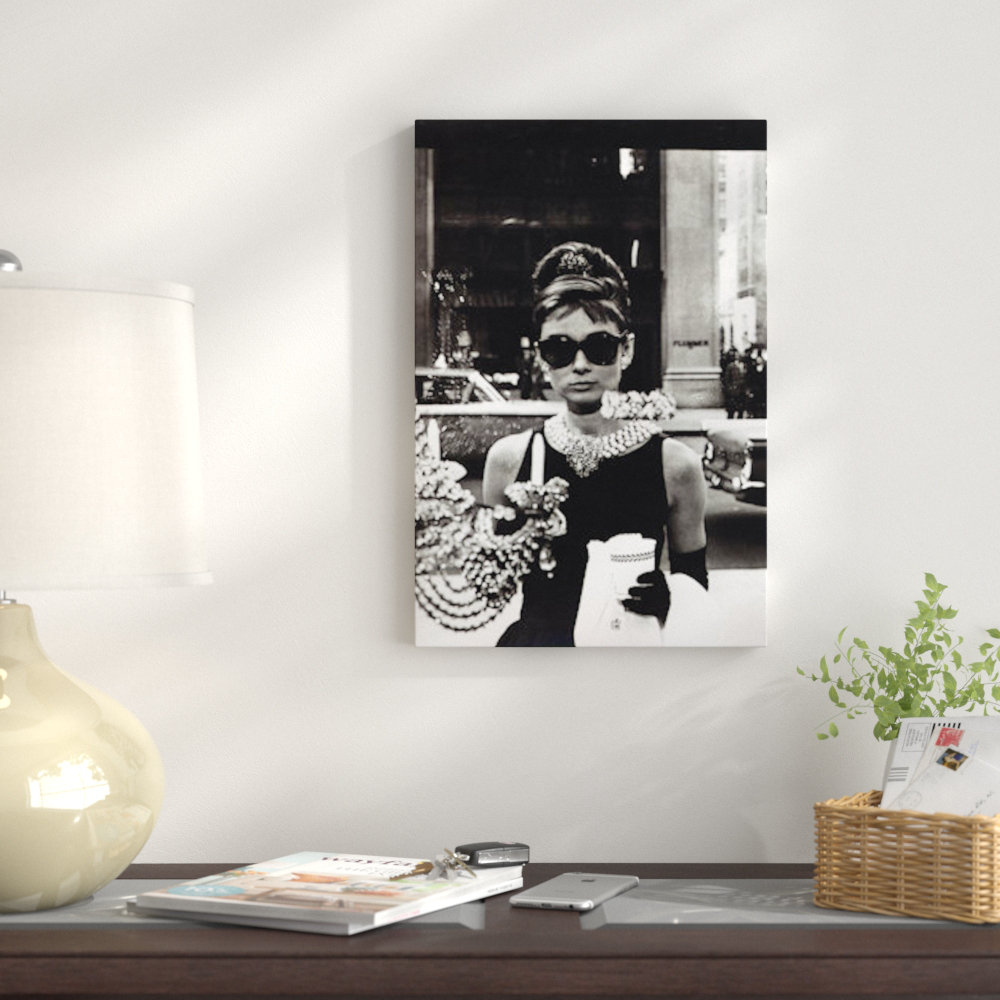 " Audrey Hepburn As Seen Through Tiffany's Storefront Window " by Radio Days East Urban Home 