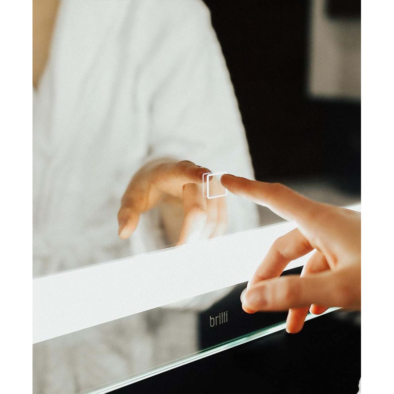 Look Up Rectangle Wall Mirror
