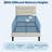 Upholstered Platform Bed Frame Twin Size