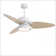 Light Pro In. LED Indoor Smart Ceiling Fan With Remote Control