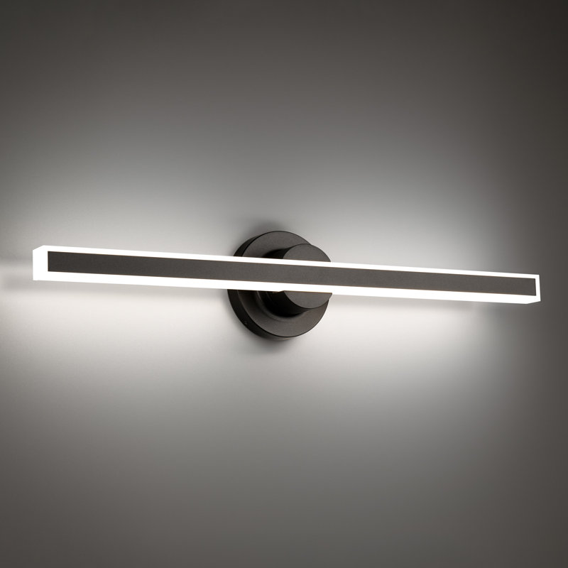 Bastone 1 - Light LED Bath Bar, Black, 4000K, 26'' W
