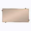Table basse Elowise avec plateau en miroir