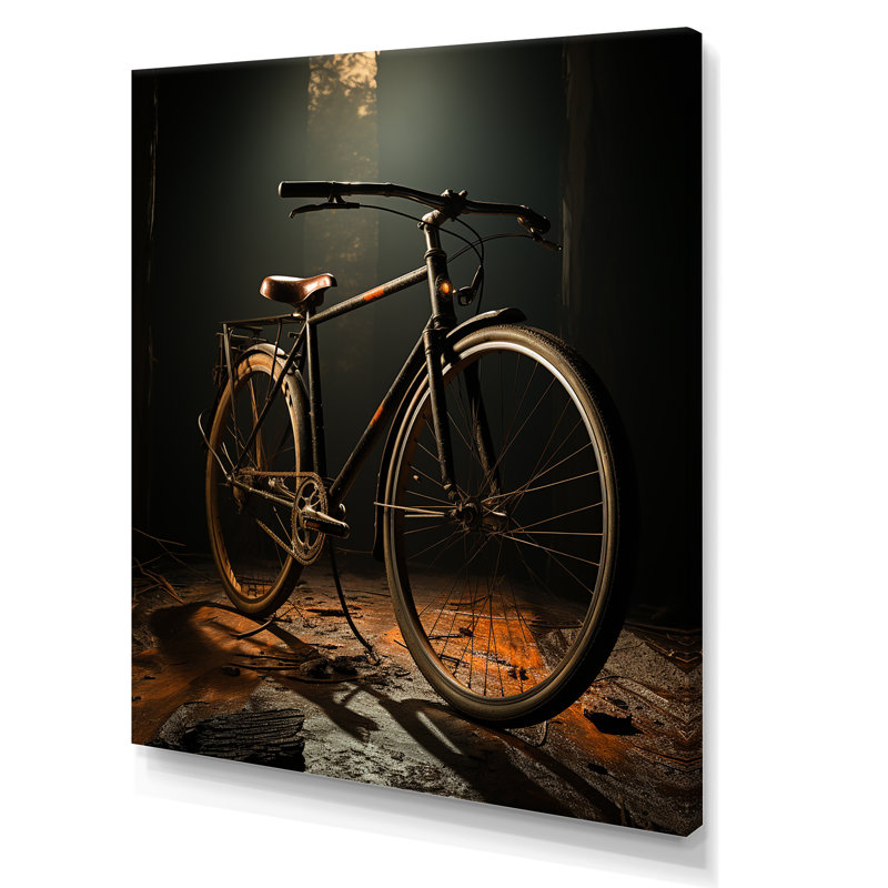 Bronze bronze sur toile, H 20 po x l 12 po x P 1 po, Toile tendue